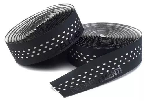 Профессиональная обмотка руля Deda Elementi PRESA бикомпонентная (черный / белый)