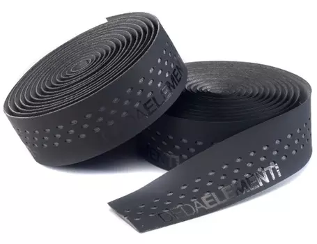 Профессиональная обмотка руля Deda Elementi PRESA бикомпонентная (черный / серый)