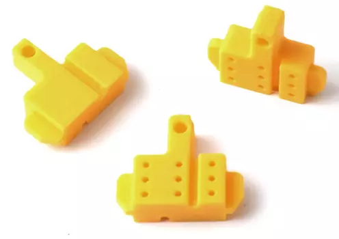 Проставка Weliteco для прокачки flatmount тормозов (аналог BR-RS505 Y8N219000) (желтый)