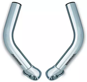 Рога на руль Author Ergobar ABE-004 (серебристый)