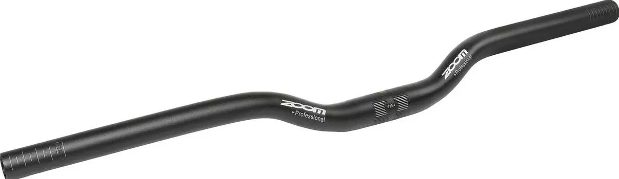 Руль ACME Zoom с подъемом (25.4 мм) (черный 600 мм подъем 30 мм 25.4 мм)