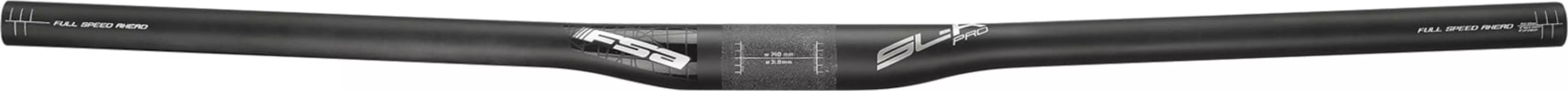 Руль FSA SL-K PRO MTB CARBON FLAT (черный 740 мм 31.8 мм)