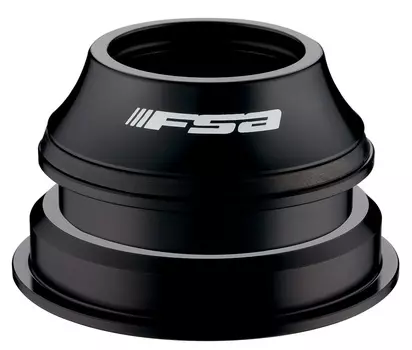 Рулевая колонка FSA 1.5E ZS-1 NO.57E-1, 1.5" - 1 1/8" рама, для прямых вилок 1 1/8" (черный посадочный 44 и 55.95 мм / внешний 50 и 62 мм)