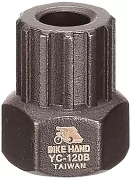 Съемник трещотки Bike Hand YC-120B для BMX 12 шлицов (черный)