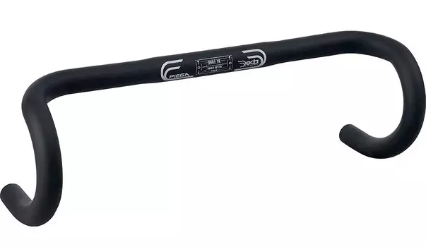 Шоссейный руль Deda Piega (26 мм) (черный 380 мм 26 мм)