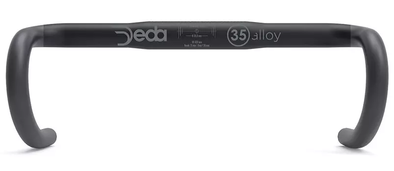 Шоссейный руль Deda Trentacinque 35 (35 мм) (420 мм 35 мм)