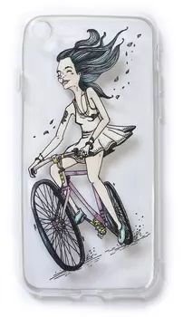 Силиконовый чехол для смартфона Kaaiswise Cases Ветер (прозрачный IPhone 7/8)