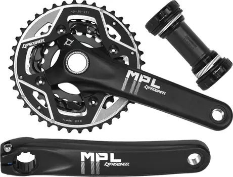 Система Prowheel MPL-971-TT Hollowtech II (черный 175 мм 40 / 30 / 22)