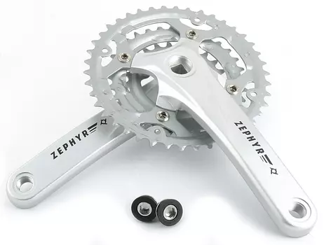 Система Prowheel Zephyr 600 квадрат (серебристый 175 мм 42 / 32 / 24)