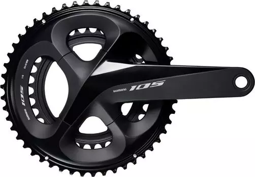 Система Shimano 105 FC-R7000 Hollowtech II (черный 175 мм без каретки 53 / 39)