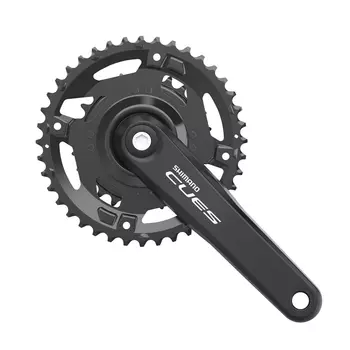 Система Shimano Cues U4000-2 9-10-11 скоростей квадрат (черный 170 мм 40 / 26 без защиты цепи)