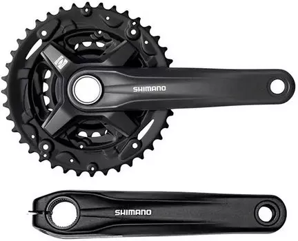 Система Shimano FC-MT210-3 Hollowtech II (170 мм без каретки 40 / 30 / 22)