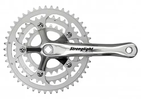 Система Stronglight Impact Triple 9/10 скоростей квадрат (серебристый 175 мм 50 / 40 / 30 BCD 110/74 мм)