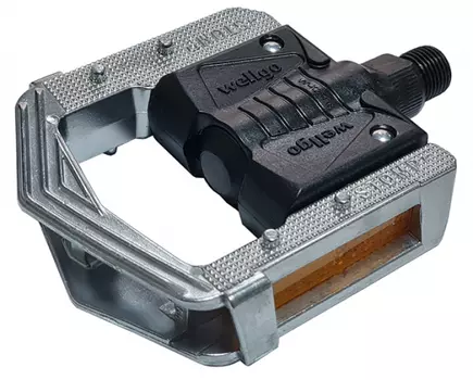 Складные педали Wellgo F278DU (серебристый / черный)