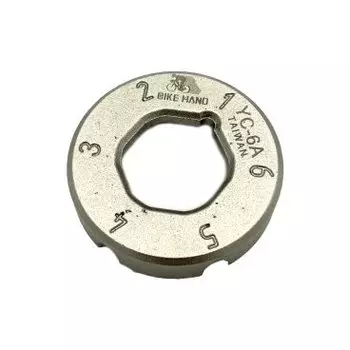Спицевой ключ Bike Hand YC-6A (серебристый)