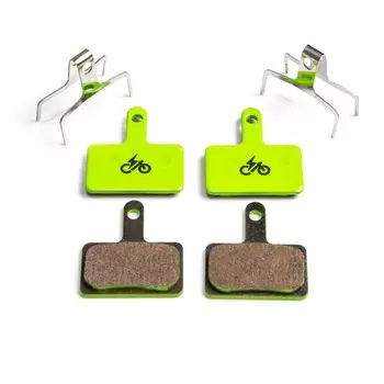 Тормозные колодки для велосипеда Clark's EVRS811X2 увеличенной мощности для электровелосипедов(Shimano BR-M456/475) (металлизированные (sintered))