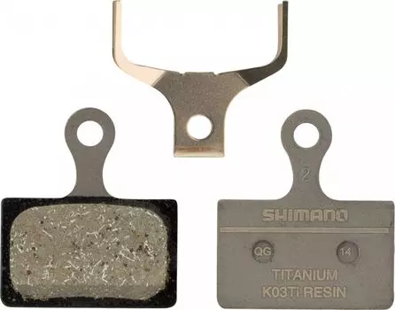 Тормозные колодки для велосипеда Shimano K03Ti (полимерные (organic))