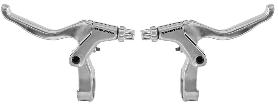 Тормозные рукоятки Promax ST (серебристый комплект (левый+правый))