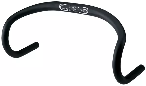 Трековый руль Deda Pista gnn (черный 420 мм 31.8 мм)