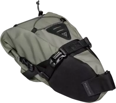 Туристическая подседельная сумка TOPEAK BackLoader 6.0 L TBP-BL1B (черный / зеленый)