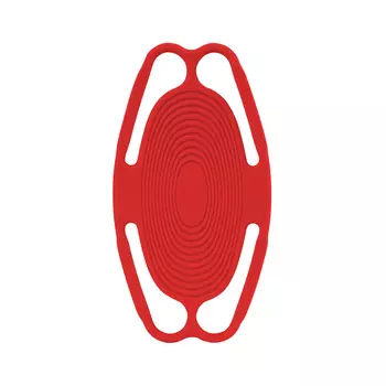 Универсальный держатель смартфона на руль Bone Bike Tie 5 4.7"-7.2" (красный)