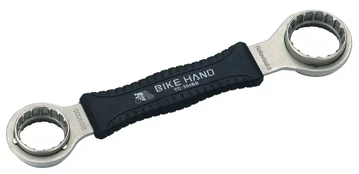 Универсальный съемник кареток с внешними чашками Bike Hand YC-304BB (серебристый)