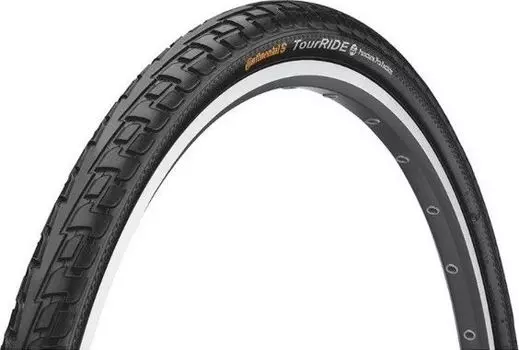 Велопокрышка Continental RideTour 24" (черный 24x1.75" (47-507) стальной)