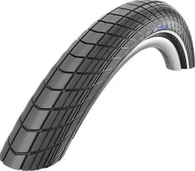 Велопокрышка Schwalbe Big Apple Performance RaceGuard 28" (светоотражающая полоса 28x2.15" стальной)