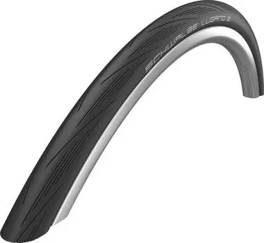 Велопокрышка Schwalbe Lugano II K-Guard 28" (черный стандартная боковина 700x25C (25-622) кевларовый)