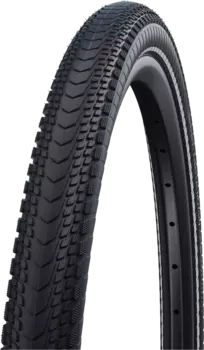 Велопокрышка Schwalbe Marathon Almotion RaceGuard 28" (светоотражающая полоса 700x38C (40-622) кевларовый Tubeless)