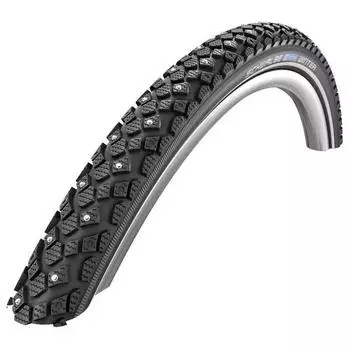 Велопокрышка шипованная Schwalbe Marathon Winter 28" (светоотражающая полоса 700x40c (42-622) стальной)