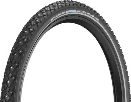 Велопокрышка шипованная Schwalbe Marathon Winter Plus 24" (24x1.75" (47-507) стальной)