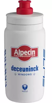 Велосипедная фляга Elite Fly Alpecin Deceuninck (белый 550 мл)