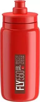 Велосипедная фляга Elite Fly (красный 550 мл)