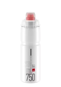 Велосипедная фляга Elite Jet MTB с крышкой (прозрачный 950)