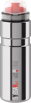 Велосипедная фляга Elite Syssa Race нержавеющая сталь (серебристый 750)
