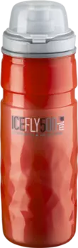 Велосипедная термофляга Elite Fly Ice с крышкой (красный 500 мл)