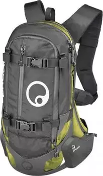 Велосипедный рюкзак Ergon BC2 Large (черный / зеленый)