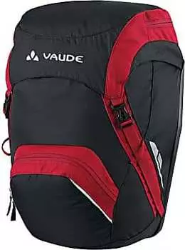 Пара передних багажных сумок Vaude Road Master Front (черный / красный)
