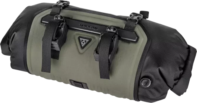 Велосумка на руль Topeak Frontloader II 8 литров (черный / зеленый)