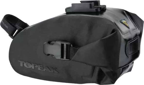 Велосумка подседельная Topeak Wedge DryBag, средняя (черный)