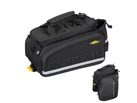 Велосумка-трансформер штаны на багажник Topeak MTX 2.0 TrunkBag DXP TT9635B2 (черный)