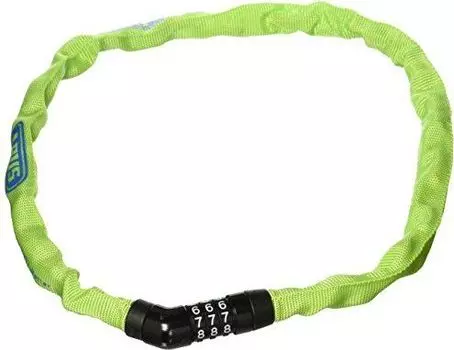 Велозамок-цепь Abus Steel-O-Chain 4804C, кодовый 3 разряда, цепь 4 х 750 мм (зеленый)
