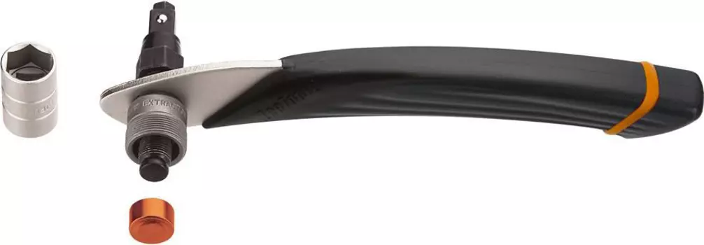 Выжимка шатунов IceToolz Crank Tool 04S1 под квадрат, Octalink с рукояткой (серебристый)