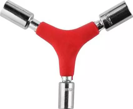 Y-образный накидной ключ Bike Hand YC-357Y (красный / серебристый)