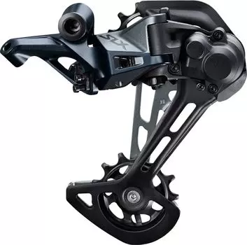 Задний переключатель Shimano SLX RD-M7100 12 скоростей (черный / синий длинная лапка)