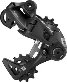 Задний переключатель SRAM GX DH 1X X-HORIZON 7 скоростей (черный короткая лапка)