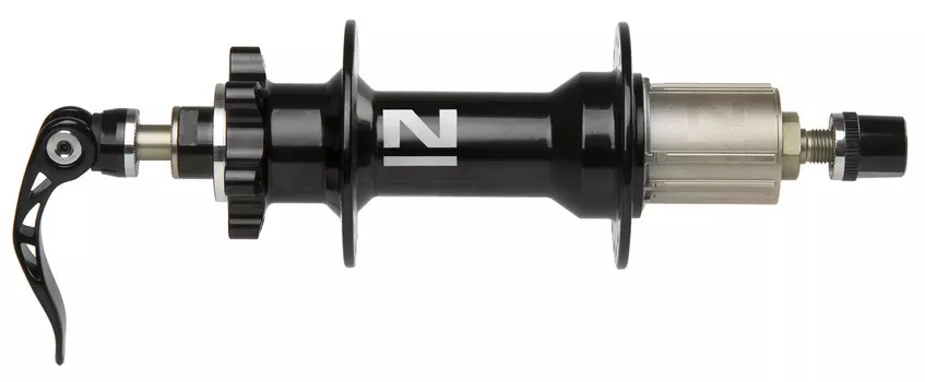 Задняя втулка Novatec D102SB IS6 для фэтбайков (черный 170 мм ось 10 мм 36 для дисковых тормозов)