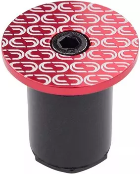 Заглушки в руль Deda Elementi Loop End Plugs (красный)