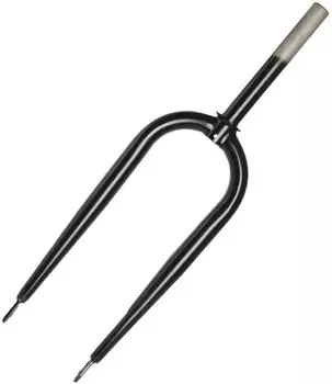 Жесткая стальная вилка ACME 26" для фэтбайков 1 1/8" (черный 1 1/8" для дисковых тормозов)